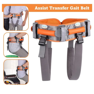 Homepeas® Transfer Gait Belt | Secure Walking | Assisted Walking Displacement Belt with 7 Handles