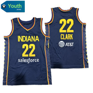Indiana 22 No. Clark jersey IOWA  American College Basketball Uniforms Childrens Embroidered Jerseys