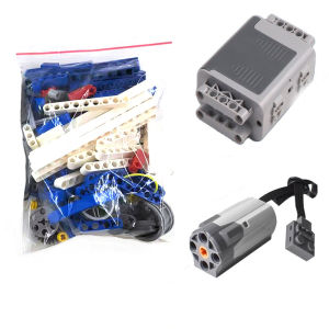 Technical RC APP Program Motor Animal Dog Machine Robot Building Block For Student 9686 Wedo Education Kids Moc Xmas Bricks Toys