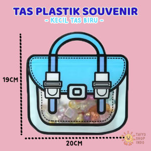 TAIYO Tas Plastik Souvenir Ziplock Goodie Bag Hampers Bingkisan Kado Snack Hadiah Ulang Tahun Zipper