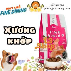 thức ăn hạt FINE DINING giàu đạm dành cho chó -Dưỡng da mượt lông Bổ khớp Hỗ trợ tiêu hóa khỏe mạnh - T3 PETS SHOP