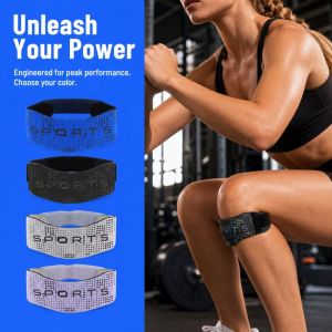 YANGS Shock-absorbing Sports Patella Brace Non-Slip Patella Protector Knee Support Pad Stabilizer Reflective Knee Strap Sports