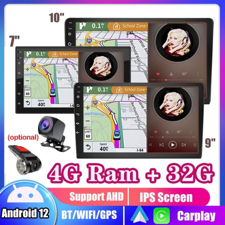 4G+32G Andorid Car Player Touch Screen Wireless Carplay Android Auto