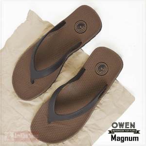Official Amkha Shop - Sandal CAMOU OWEN Sandal Pria Sandal Jepit Sendal Flip Flop Kasual Full Karet