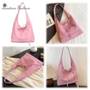 Shoulder Bag for Women Bowtie Hobo Bag PU Leather Large Capacity Handbag Tote Bag Travel Shopping Commuter Bag