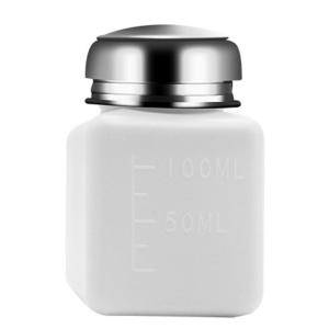 100-250ml Press Pump Liquid Dispenser Bottle Cosmetic Liquid Container for Nail Polished Remover Beauty Salon Supplies