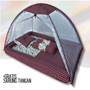 Kasur Bayi Kelambu 1 Set Kelambu Lepas Pasang Model Kolam Baby Nest Baru Lahir Komplit Tas Bedcover