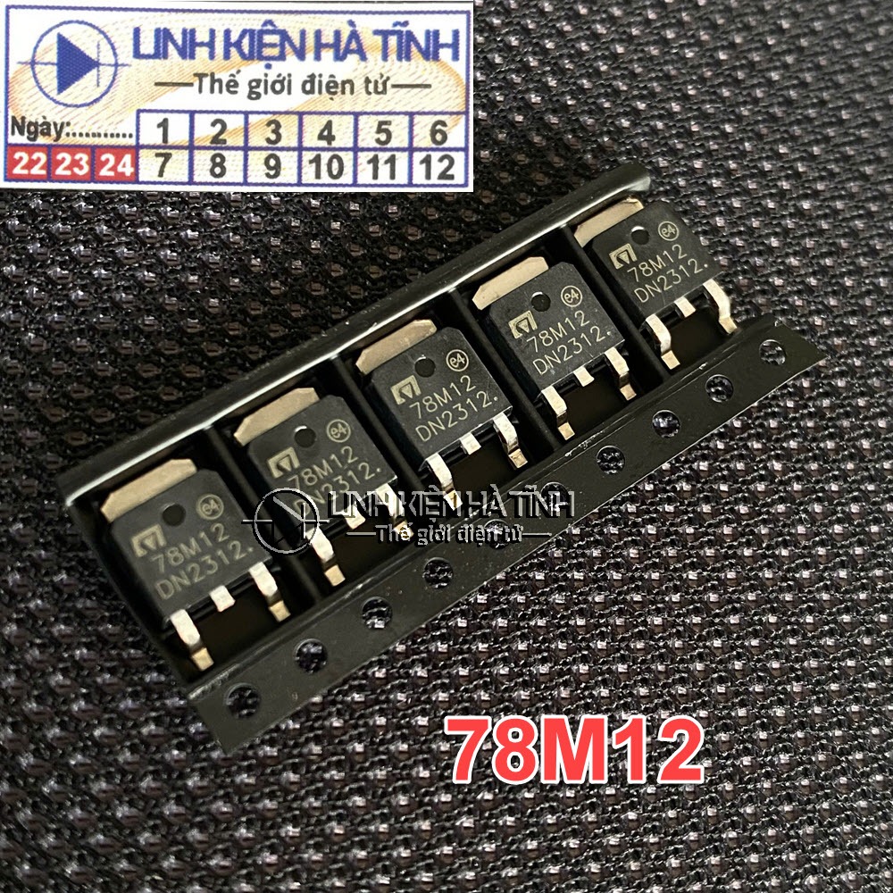  IC 78M12 ổn áp nguồn 12V chân dán