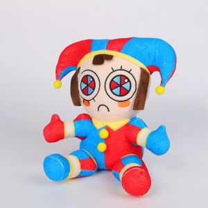 The Amazing Digital Circus Plush Toy - Kawaii Doll Clown Doll Holiday Gift for Girlfriend Room Decoration Soft Plush Material Cute Decor for Bedroom Perfect Present for Festivals/Birthdays High-Quality Stuffed Toy for Daily Adornment