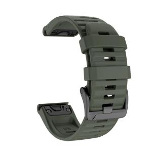 Zionia 22MM Soft Silicone Quick Release fit Watch Strap for Garmin Instinct 3 E 45mm Crossover Tactical dezl Solar Camo Surf Fenix 8 7 6 Pro Sapphire 5 Plus Quatix Approach S70 47mm S62 S60 D2 Mach 1 MARQ Golfer Captain Tactix Epix Gen 2 Amazfit Falcon