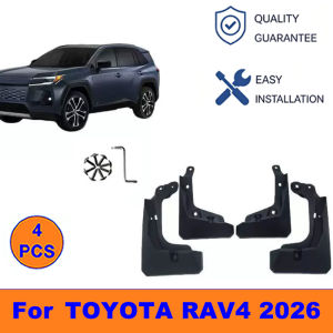 4Pcs Mud Flaps For TOYOTA RAV4 2026 - Splash Guards Front&Rear Wheel Fender Mudguards Car Exterior Protection Accessories