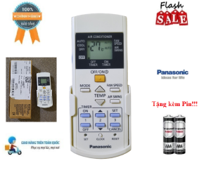 Remote Điều khiển điều hòa Pa_na_so_nic 1&2 chiều Inverter- Hàng chính hãng mới 100% Fullbox Tặng kèm Pin