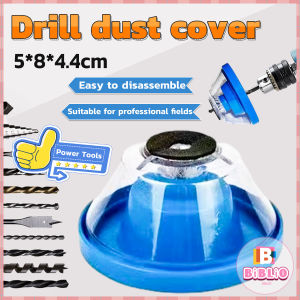 BIBLIO Electric Drill Dust Cover Ash Bowl Impact Hammer Must Have Drill Dust Collector Dustproof Device Blue