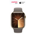 Đồng hồ thông minh Apple Watch Series 9 Viền thép Cellular 45mm Sport Band S/M Chính hãng [Viettel Store]. 