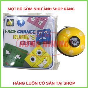 [ Mới] Bộ Đồ Chơi Thay Đổi Khuôn Mặt Kèm Theo Chuông Dạy Học Giáo Cụ Dạy Học: Chuông Bấm Để Bàn Đủ Màu