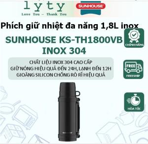 Phích giữ nhiệt đa năng 1.8L SUNHOUSE KS-TH1800VB