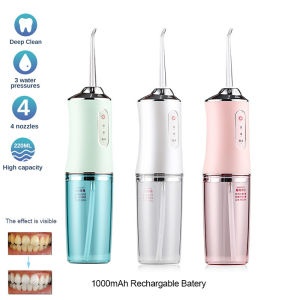 Smart Electric Oral Irrigator Water Flosser Dental Gigi Oral Care Dental Scaler Teeth Portable USB Rechargeable
