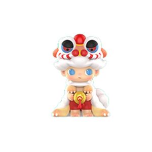 POP MART the year of tiger new year Series Figures dimoo skullpanda blind collectible figurine decorative gift