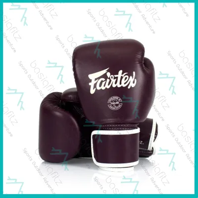 [Genuine] Fairtex Boxing Glove Real Leather Boxing Gloves Muay Thai Sparring (BGV16)