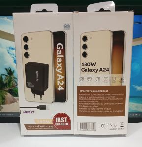 Charger 180W For SMSNG GALAXY A24 For Android Fast Charger Quick Charge3.0 Support Fast Charging