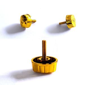 SKJK Fishing Tools Fishing Tackle Colorful Golden/Sliver Color Baitcasting Reel Fishing Pesca Fishing Handle Screw Fishing Reel Screw Rocker Screw Spinning Reel Nuts