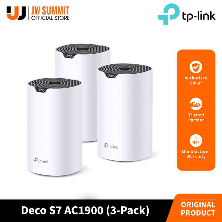 TP-Link Deco S7 AC1900 Dual Band 2.4GHz 600Mbps & 5GHz