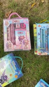 1 Sanrio Mymelody Kuromi Cinnamoroll Pen Pencil Ruler Pencil sharpener Eraser Wallet kindergarten school start prizes portable stationery set gift student gift