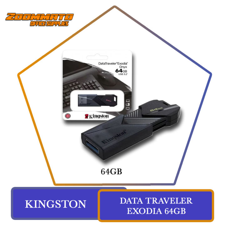 KINGSTON DataTraveler Exodia 64GB - DTX/64GB | Lazada