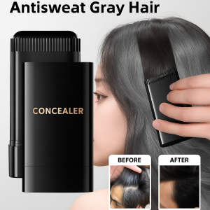 Waterproof And Sweat Proof Hair Dye Stick Plant Essence Hair Dye Stick Covering White Hair Hair Dye Stick Temporary Dye Comb Non Smudging Hair Dye Comb Long-Lasting No-Wash