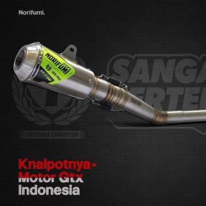 knalpot norifumi gtx pro supra vega jupiter all bebek gasstrack