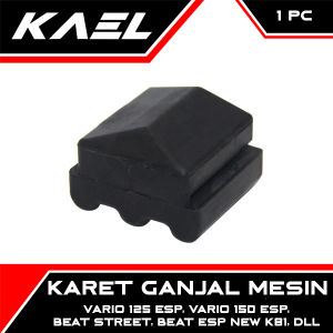 Karet Ganjal Mesin Honda Beat eSP Sporty K81 & Scoopy Esp 2017 K93 & Vario 125 150 LED New eSP 2015-2022 Peredam Tahanan Ganjel Mesin Link Stopper