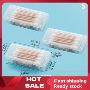🚚【Local Express Delivery】🚚 Portable Travel Medicine Box Cotton Swab Holder Case Detal Floss Jewelry Organizer Container Dust-proof Jewelry Accessories Box