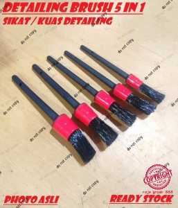 Sikat Kuas Detailing 5 pcs Detailing Brush Set 5 in 1 Pembersih Mobil