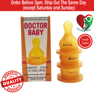 VALUE PACK!!!Doctor Baby Baby Nipple teats baby (1 box x 3 teats )