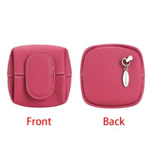 Royal Bagger New Fashion Mini Coin Purses for Women Genuine Cow Leather Small Wallet Cute Storage Bag Earphone Purse 1603