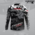 Jersey Custom Mancing Dryfit Premium Motif Fishing Sport Abu. 