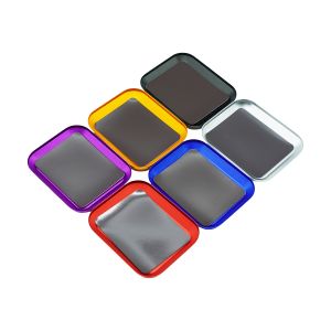 1 Pc 7 Color 10.5x8.6cm Dental Lab Magnetic Plate Aluminium Alloy for Orthodontic Bracket and Stainless Steel Tools