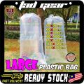 large plastic bag plastik beg besar laundry tilam transparent packaging storage big plastic beg. 
