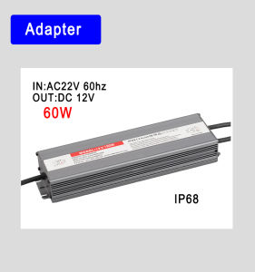 Ultra thin pool light RGB LED pool accessories ABS waterproof pool light underwater wall hanging light DC12V