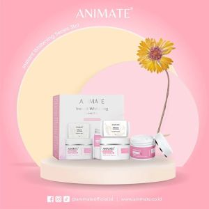 GLOWING DALAM 7 HARI Instant Whitening Series 5In1 BPOM FREE MINI GOLD