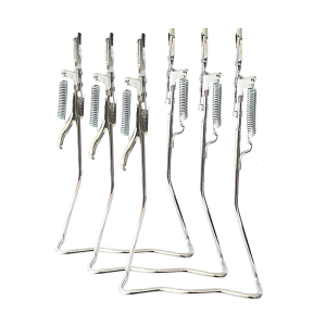 Bicycles Kickstand Double Stand Cycle Parking Rack Adjustable Center Mount Bicycles Support Stand Rear Mount Kickstand