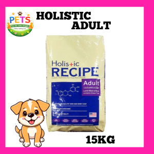 Holistic Recipe Adult Dog Food 15KG | Holistic Recipe Puppy Active Lactating Dog Food 15KG