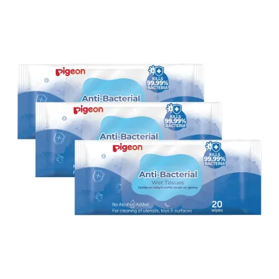 Pigeon(PIGEON) Anti-Bacterial Wipes (20S) Bundle Pack