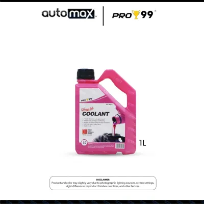 Pro 99 Long Life Coolant Pink - 1 Liter 2 Liters & 10 Liters | Toyota & Chevrolet