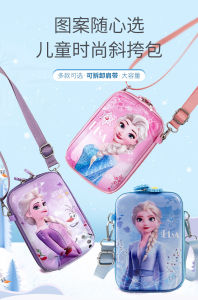 Disney Kids Bags Frozen Elsa bags Girls shoulder bags กระเป๋าเด็กดิสนีย์ กระเป๋าสะพายข้างของสาวๆ