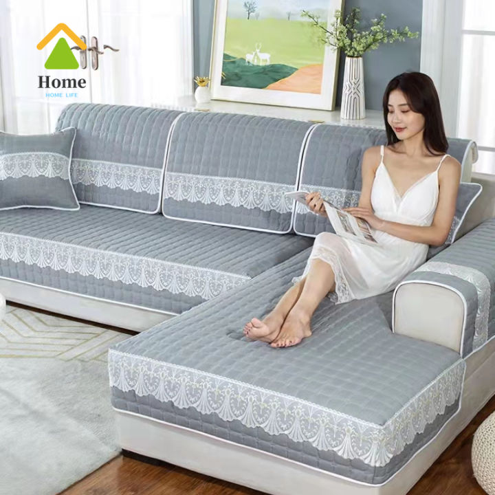 【Stock Special】Comfortable Sofa Cover Non Slip Washable Pelapik Sofa Penutup Sofa Kusyen Sofa Repair Baiki
