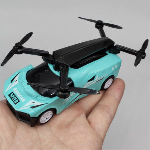Alloy Flying Car Model Toys Kids Boy Pull Back Simulated Aircraft Aviation Vehicle Toy Birthday Gift