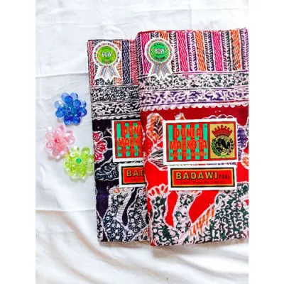 Kain Batik panjang Cap BADAWI gendongan selendang sling bayi perlengkapan ibu melahirkan ukuran 260 x 90