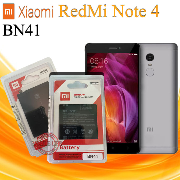 Xiaomi RedMi Note (BN41) BATTERY (100% ORIGINAL) Lazada