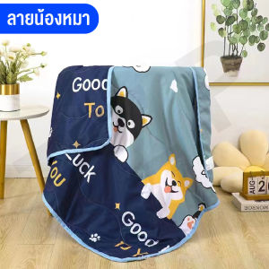 ผ้าห่มใยไหม ขนาด 110x150 รุ่นบาง ผ้าห่ม ผ้าห่มเด็กผ้าฝ้ายญี่ปุ่น ผ้านุ่มห่มสบาย ผ้านวมเด็ก